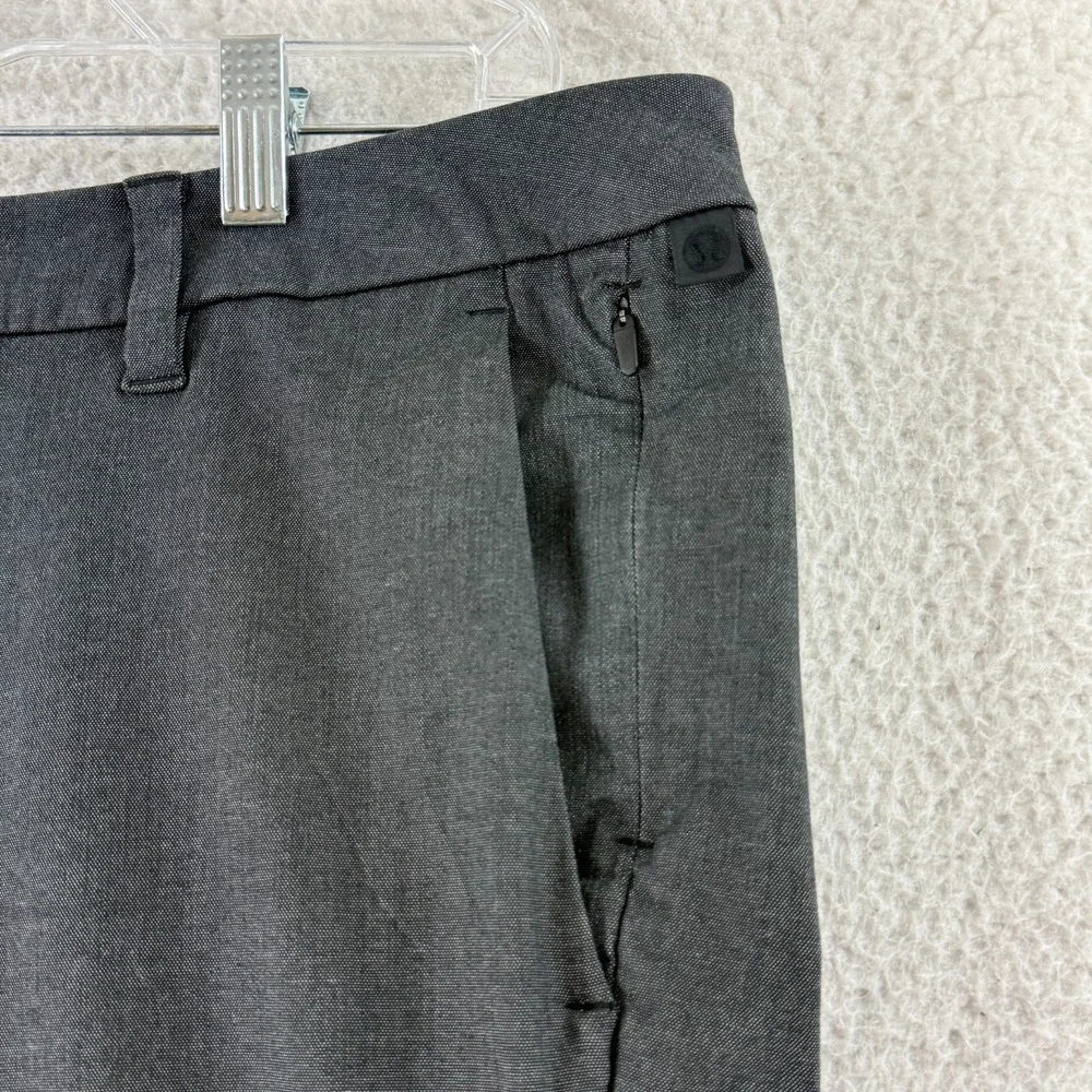 Lululemon ABC Classic Fit Pant Mens Size 34 Gray Casual Straight Leg Career Work